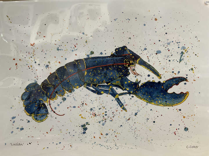 Lobster art print