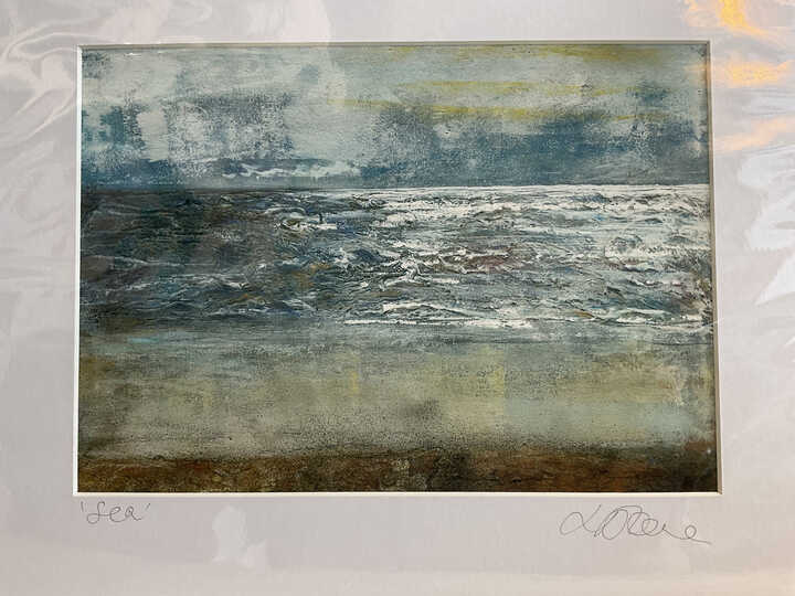 Seascape art print from an original painting 