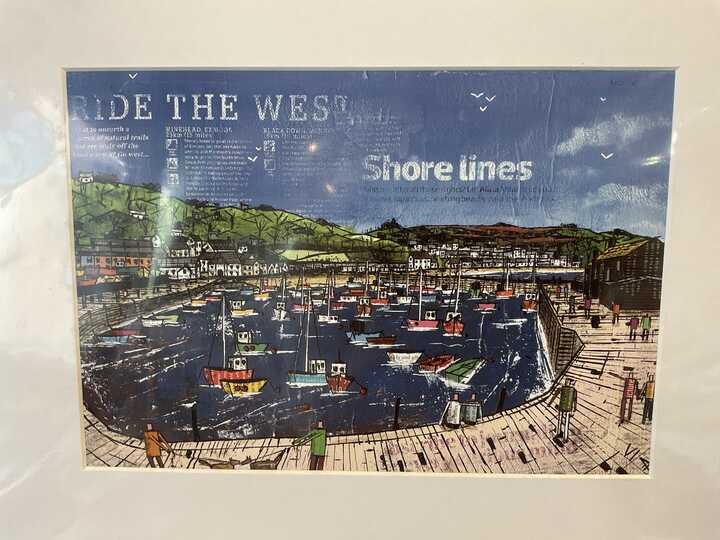 Alex Vick Lyme Regis print