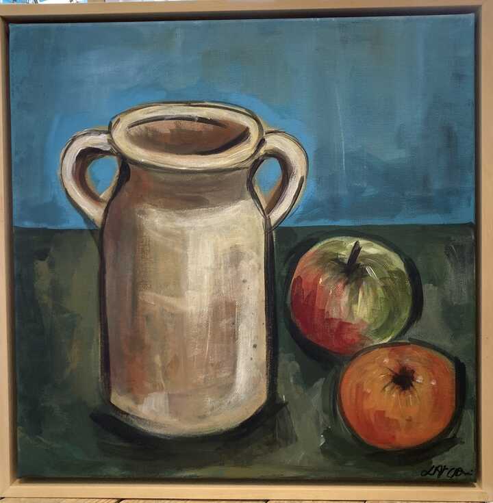 Original still life painting by Louise Atkinson