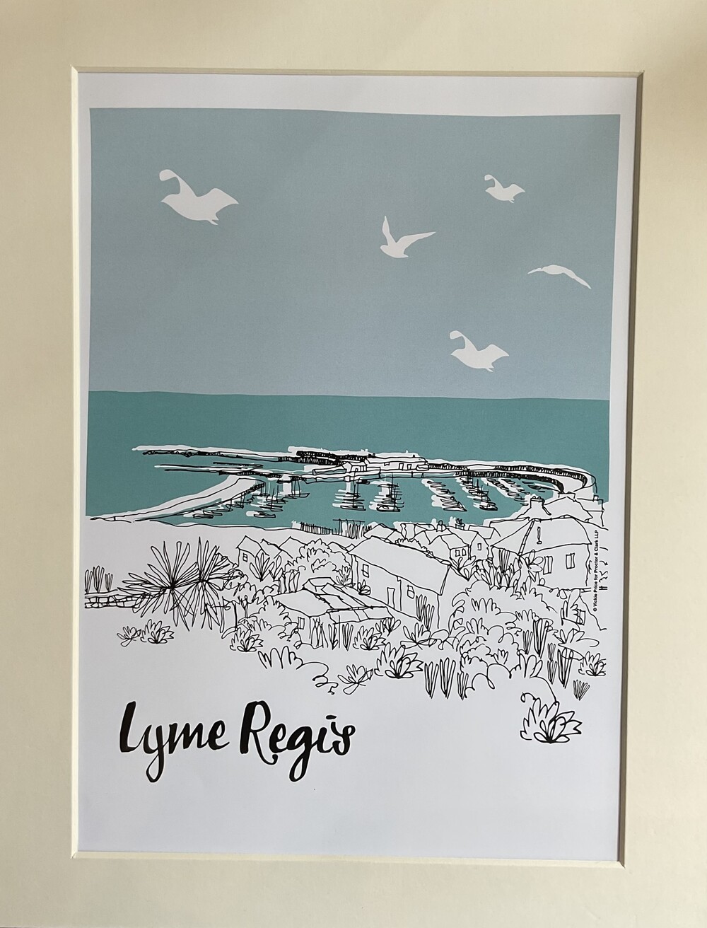 Lyme Regis Cobb Print | Shop | Coombe Street Gallery